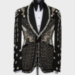 Crystal Jewelried Special Tuxedo (Jacket and trousers)