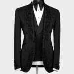 Black-Crystal Jewelried Special Tuxedo