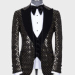 Velvet Tuxedo Gold – Black