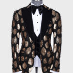 Velvet Tuxedo Copper-Black