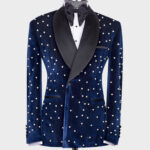 Blue – Pearl Velvet Tuxedo