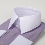 Patterned Shirt Ligt Purple