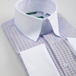 Checkered Shirt Burgundy