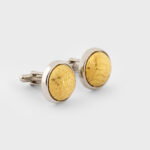 Raund Gold Cufflinks