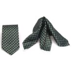 Pocket Square & Ties Combo Green