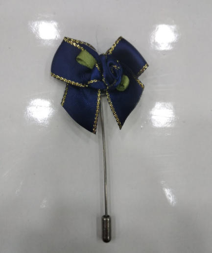 Flower Lapel Pin Blue
