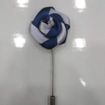 Flower Lapel Pin Red blue