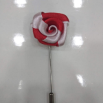 Flower Lapel Pin Red