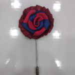Flower Lapel Pin Red