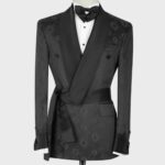 Belted Tuxedo Black