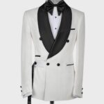 Belt Button Tuxedo White-Black