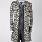 Double Breasted Coat Green