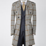 Double Breasted Coat Brown