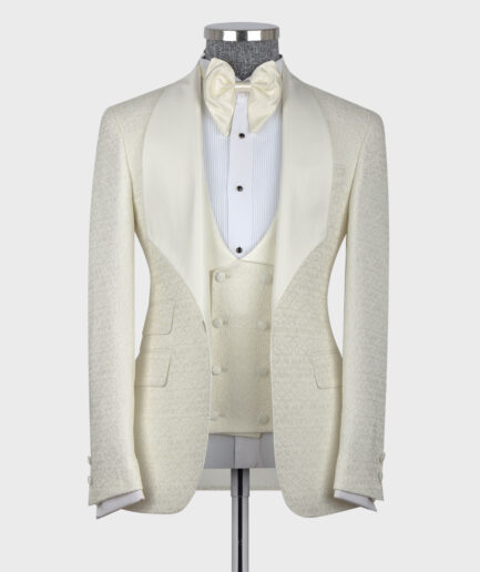 Embossed Fabric Cream