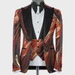 Oriental Tuxedo Gold-Red