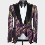 Oriental Tuxedo Gold-Purple
