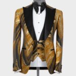 Oriental Tuxedo Gold-Yellow