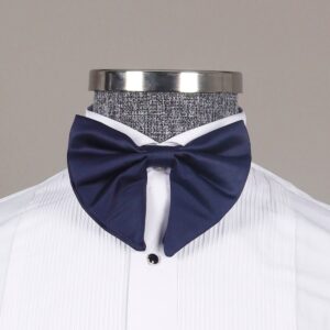 pointed-collar-bow-tie-navy-blue