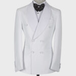 Shawl Collar Tuxedo White