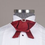 Stone Bowtie Burgundy