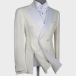 Three Slit Tuxedo White